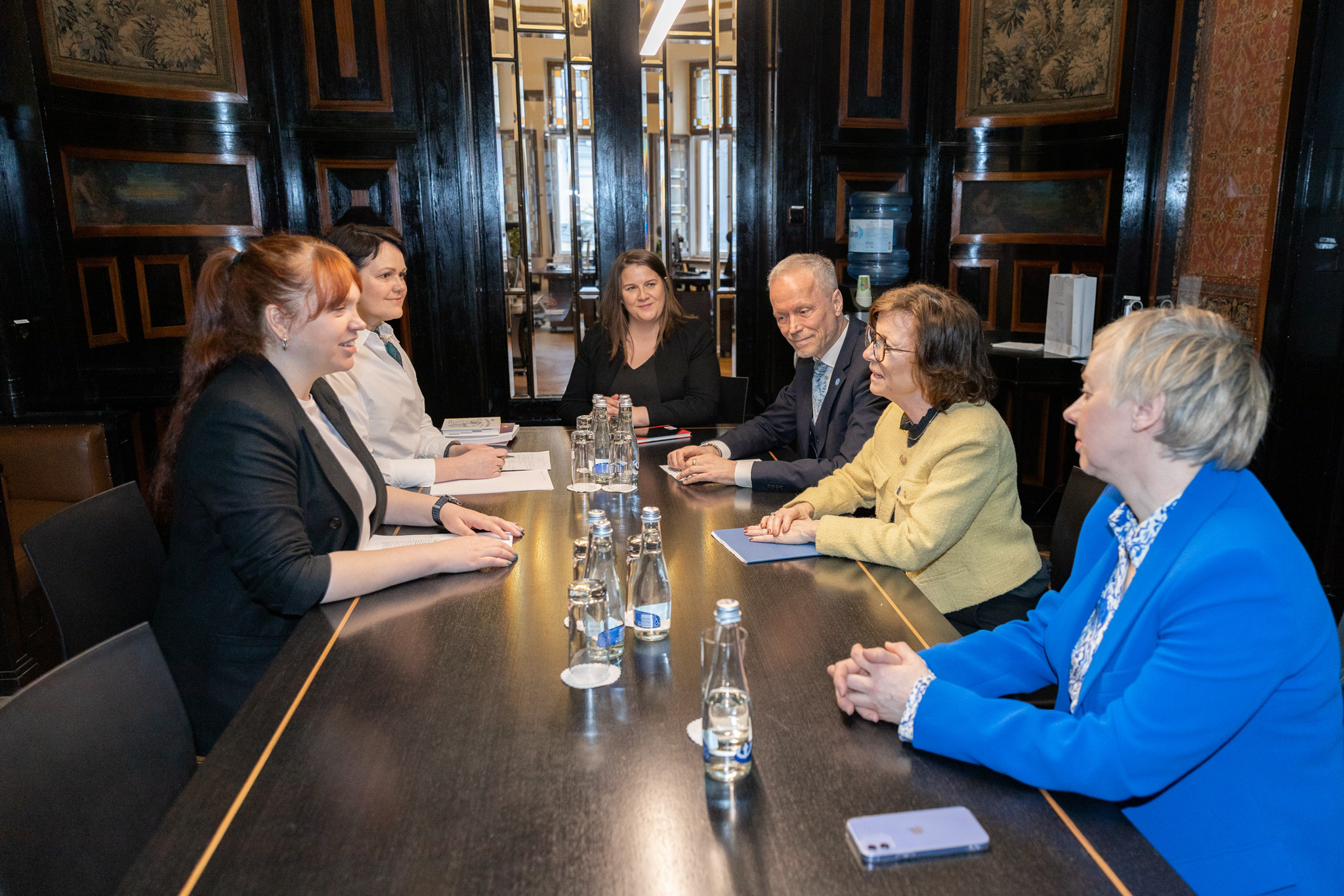LR Kultūras ministres tikšanās ar ZMP ģenerālsekretāri