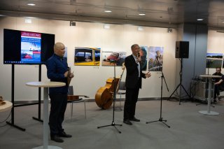 Opening of the photo and music exhibition 