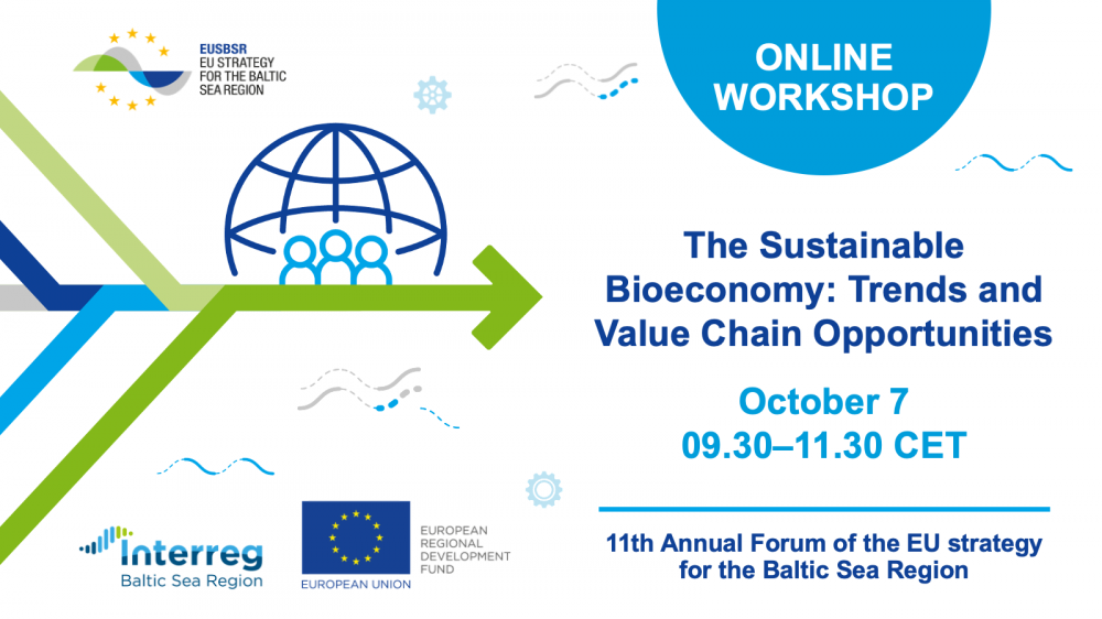 EUSBSR ikgadējā foruma seminārs par ilgtspējīgas bioekonomikas attīstību