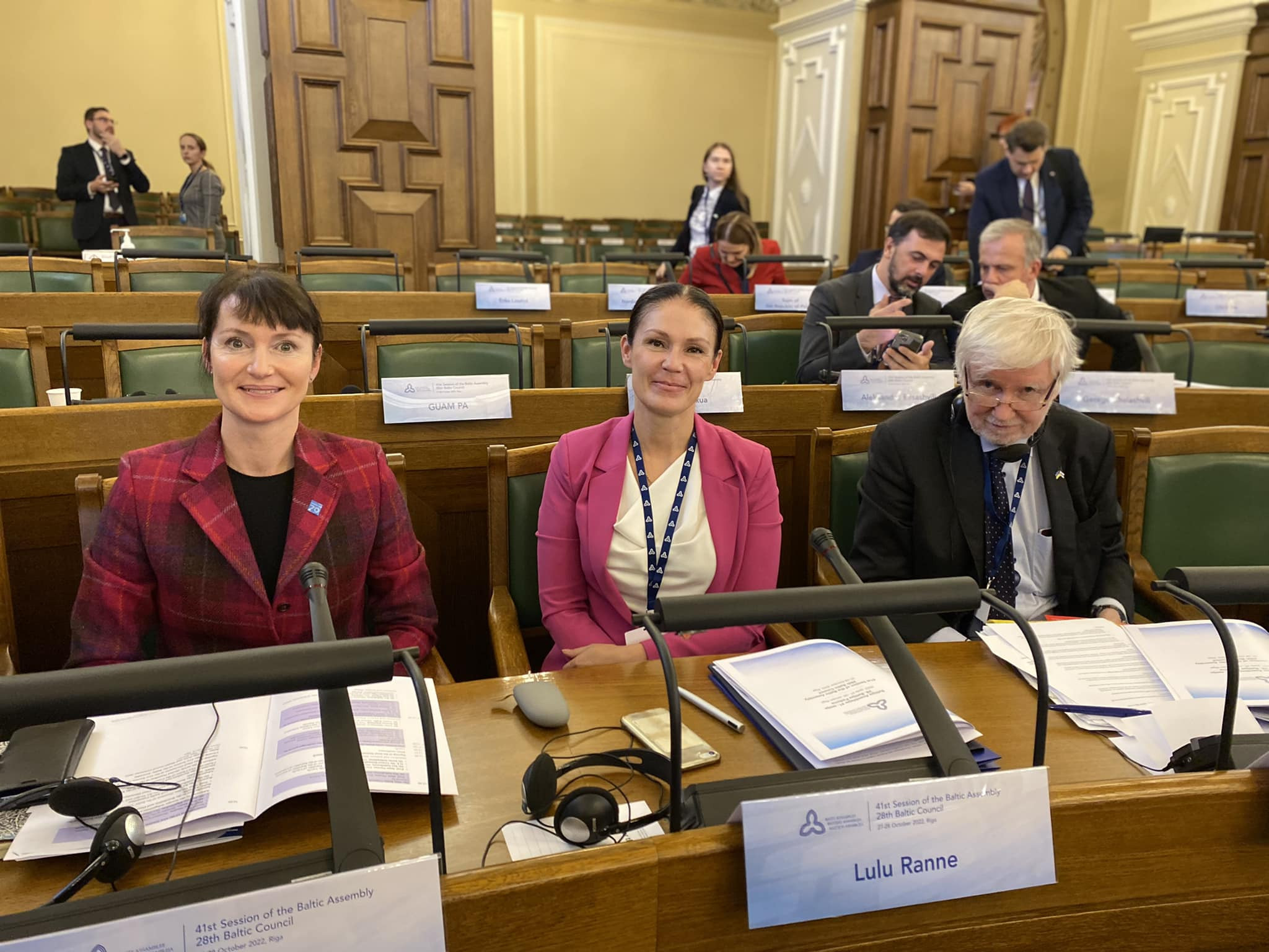 Baltijas Asamblejas 41.sesija un Baltijas Padomes 28.sesija notiek Rīgā