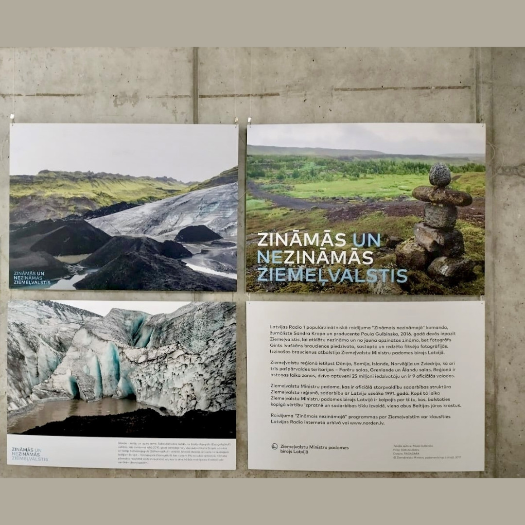 Exhibition “The known and unknown Nordic countries” in Rēzekne