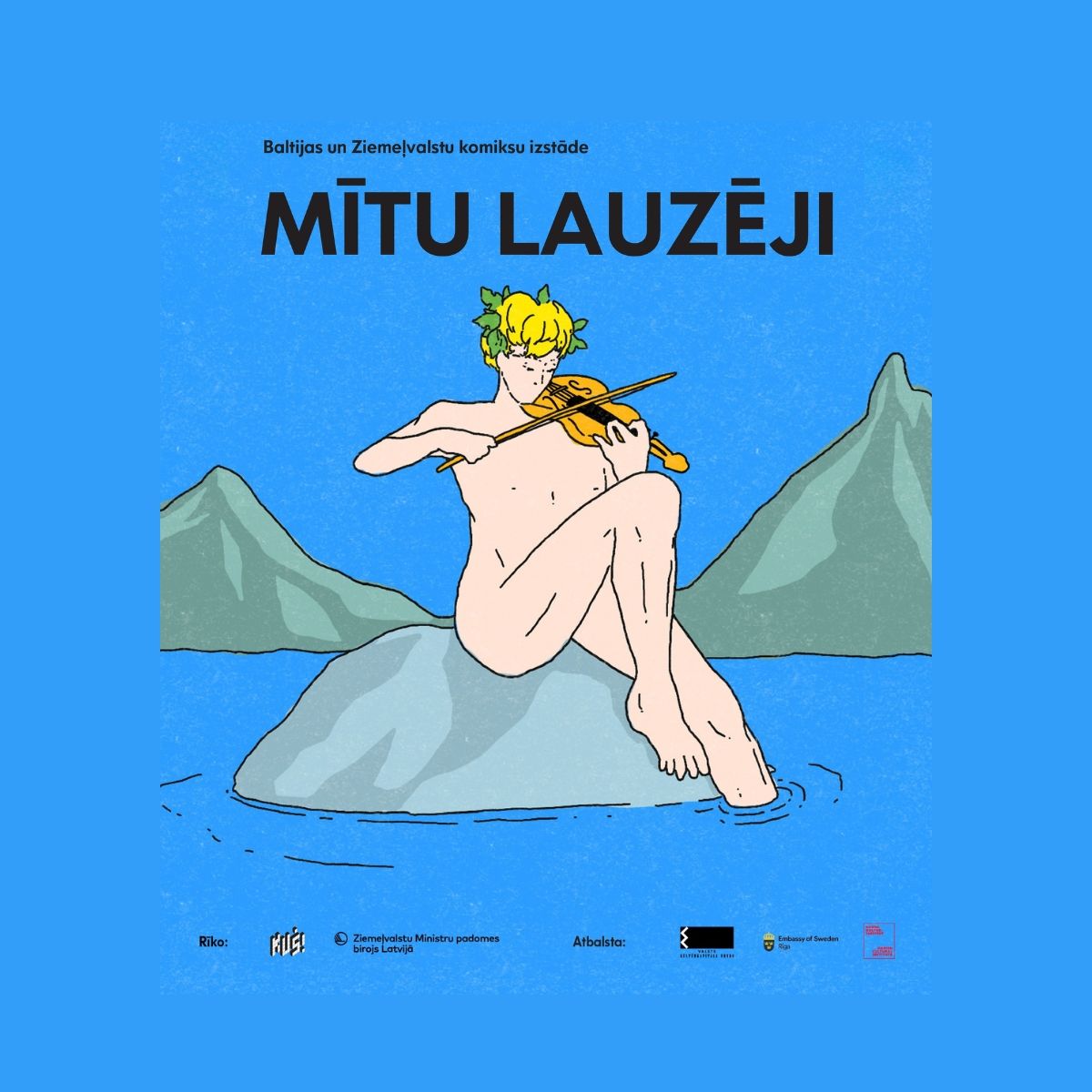 Komiksu izstāde “Mītu lauzēji”