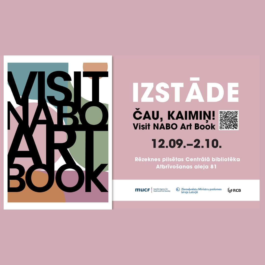 Mākslas grāmatas “NABO Art Book” / “Čau, Kaimiņ!” izstādes atklāšana