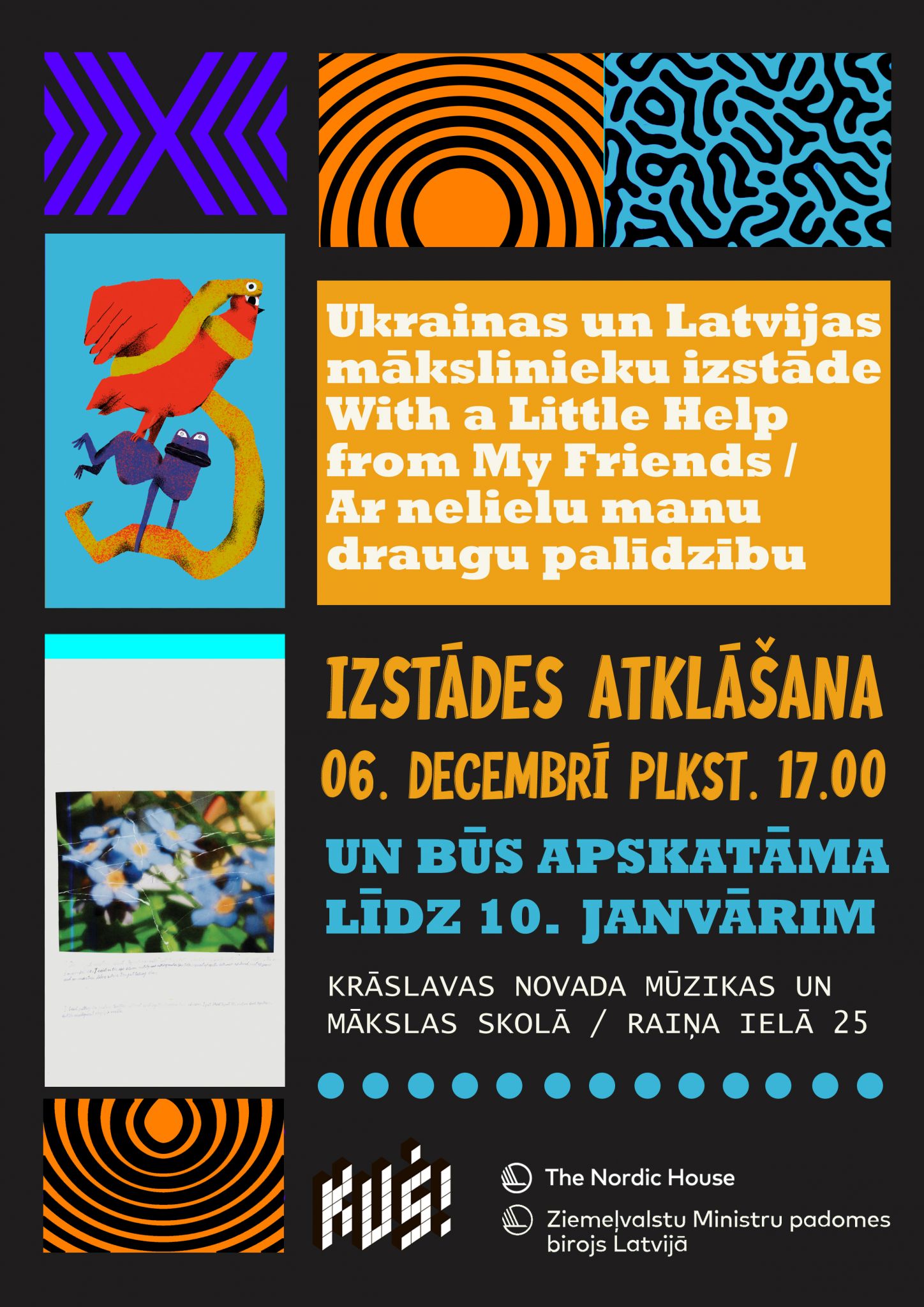 Exhibition of Ukrainian and Latvian Artists in Krāslava