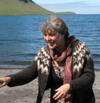 Norwegian storyteller and circus artist Ivanir Sibylla Hasson visiting Latvia