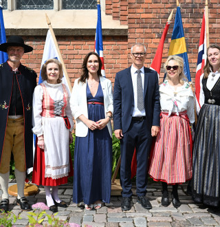 Traditional joint Nordic National Day celebration took place on June 7