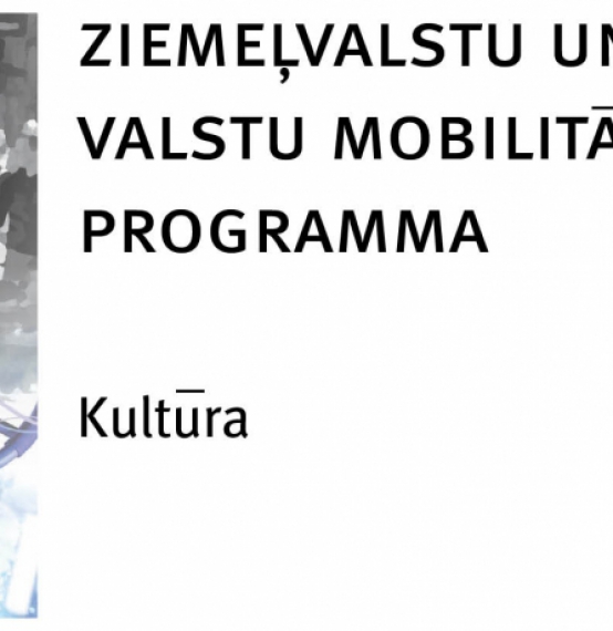 Ziemeļvalstu un Baltijas valstu mobilitātes programmas „Kultūra” jaunumi