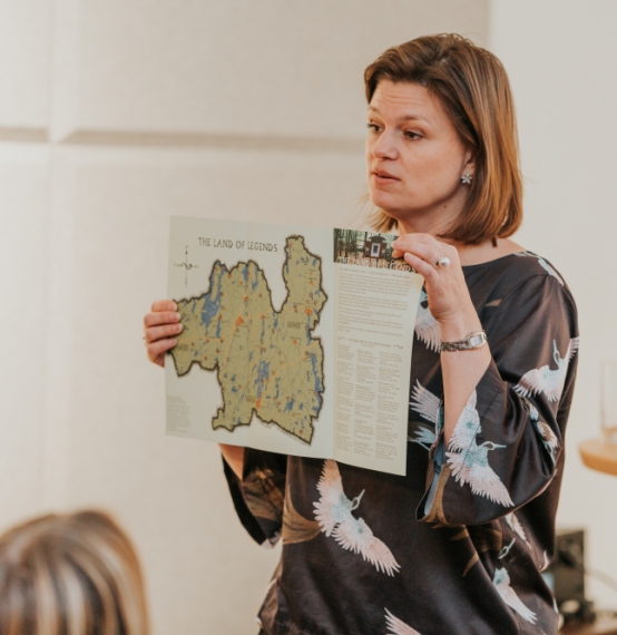 Storyteller Meg Nömgård from Sweden participates on 13th Kurland storytellers’ festival 