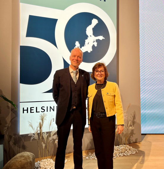 Secretary General Karen Ellemann attends the HELCOM event in Riga