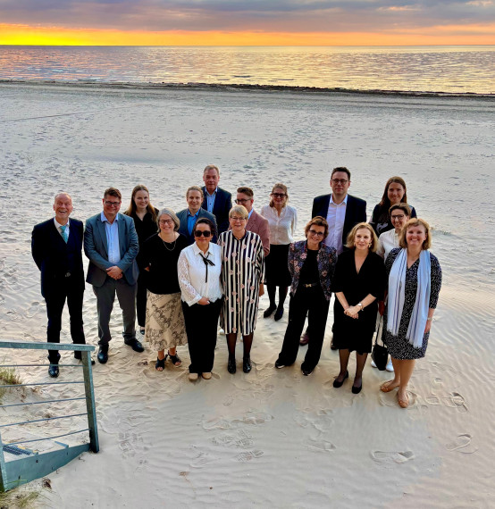 Meeting of the Nordic Committee for Co-operation held in Riga