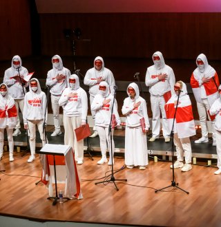 Rīgā koncertē “Brīvais koris” (Volny Chor) no Baltkrievijas