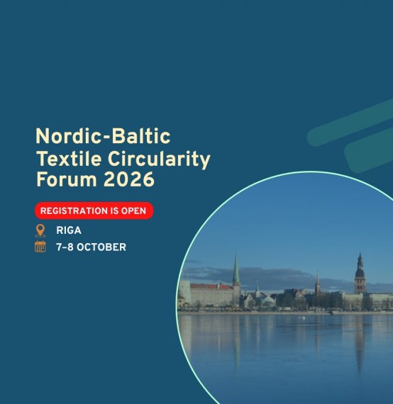 Ziemeļvalstu un Baltijas tekstila aprites forums 2026