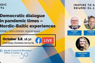 Democratic dialogue in pandemic times - Nordic-Baltic experiences