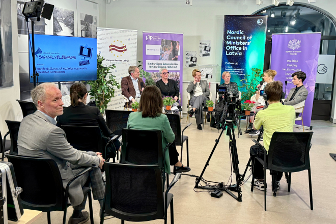 Signālvēlēšanu rezultātu paziņošana un ekspertu diskusija
